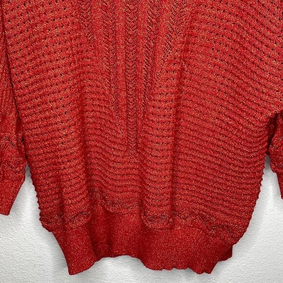 Vintage Cathy Daniels Metallic Sweater‎ - Picture 2 of 6